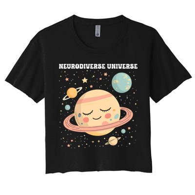 Autism Awareness Neurodiverse Crop Top