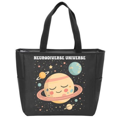 Autism Awareness Neurodiverse Zip Tote Bag