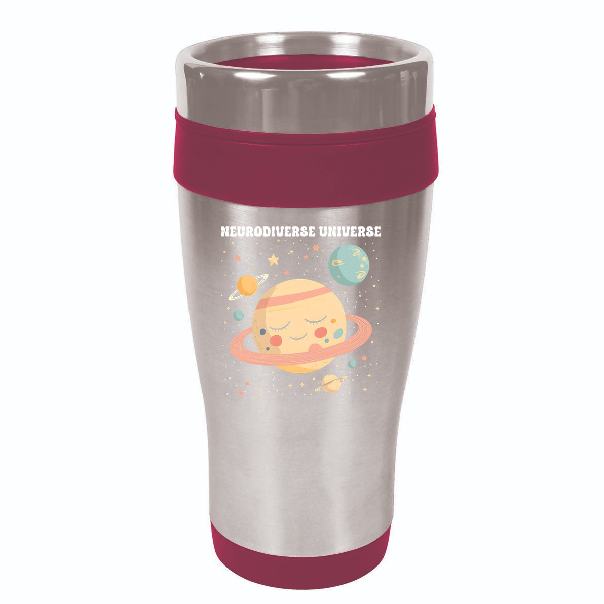 Autism Awareness Neurodiverse 16oz Travel Tumbler