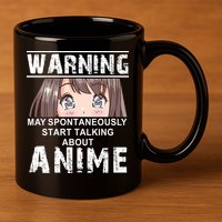 Anime 11oz C Handle Ceramic Mug