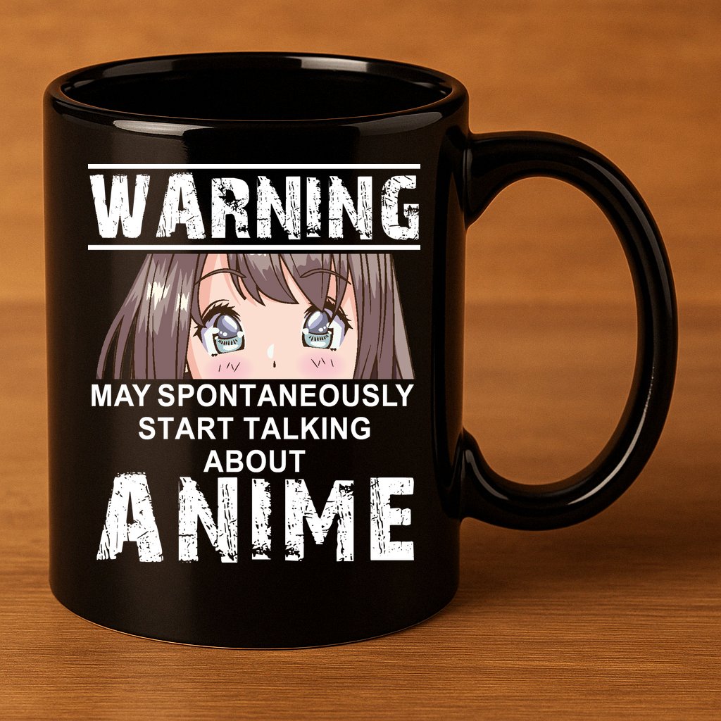 Anime 11oz C Handle Ceramic Mug