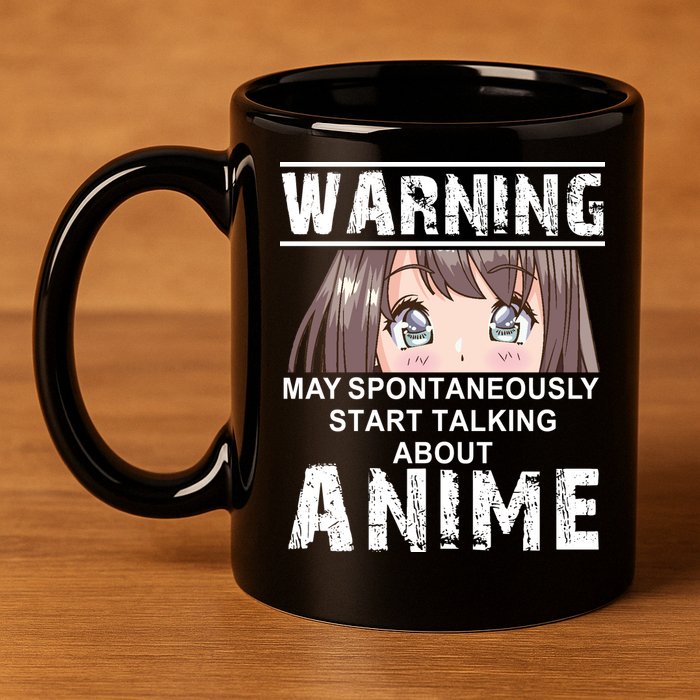 Anime 11oz C Handle Ceramic Mug