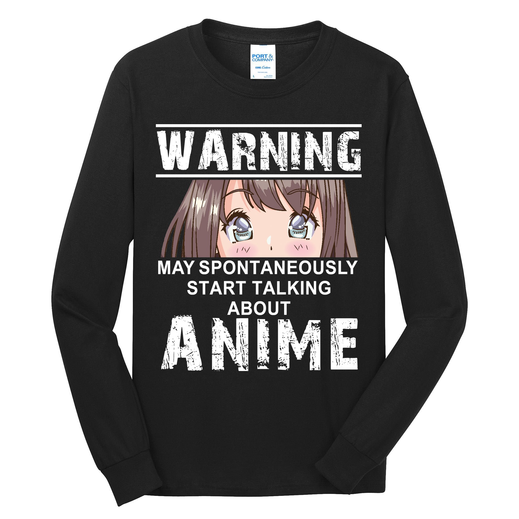 Anime Tall Long Sleeve T-Shirt