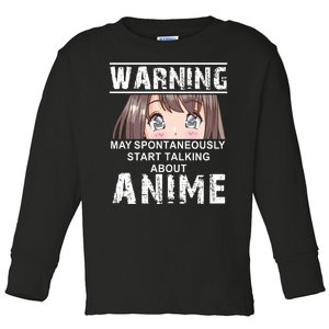 Anime Toddler Long Sleeve Shirt