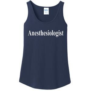 Anesthesiologist Ladies Essential Tank