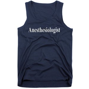 Anesthesiologist Tank Top