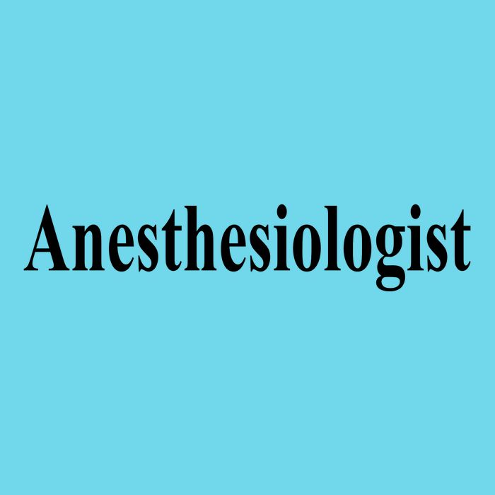 Anesthesiologist Magnet