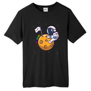 Autism Awareness Neurodiversity Astronaut Tall Fusion ChromaSoft Performance T-Shirt