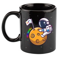 Autism Awareness Neurodiversity Astronaut 11oz C Handle Ceramic Mug