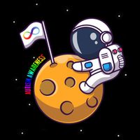 Autism Awareness Neurodiversity Astronaut 16 in Basic Backpack