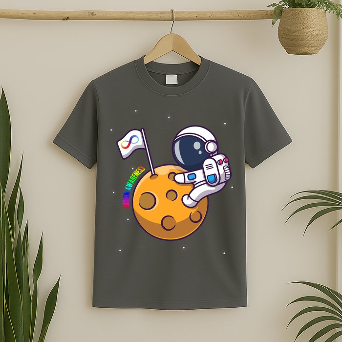 Autism Awareness Neurodiversity Astronaut T-Shirt