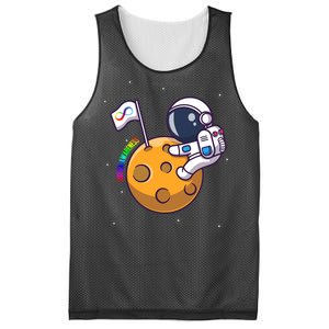 Autism Awareness Neurodiversity Astronaut Mesh Reversible Basketball Jersey Tank