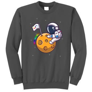 Autism Awareness Neurodiversity Astronaut Tall Sweatshirt