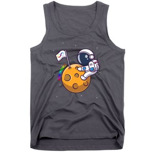 Autism Awareness Neurodiversity Astronaut Tank Top