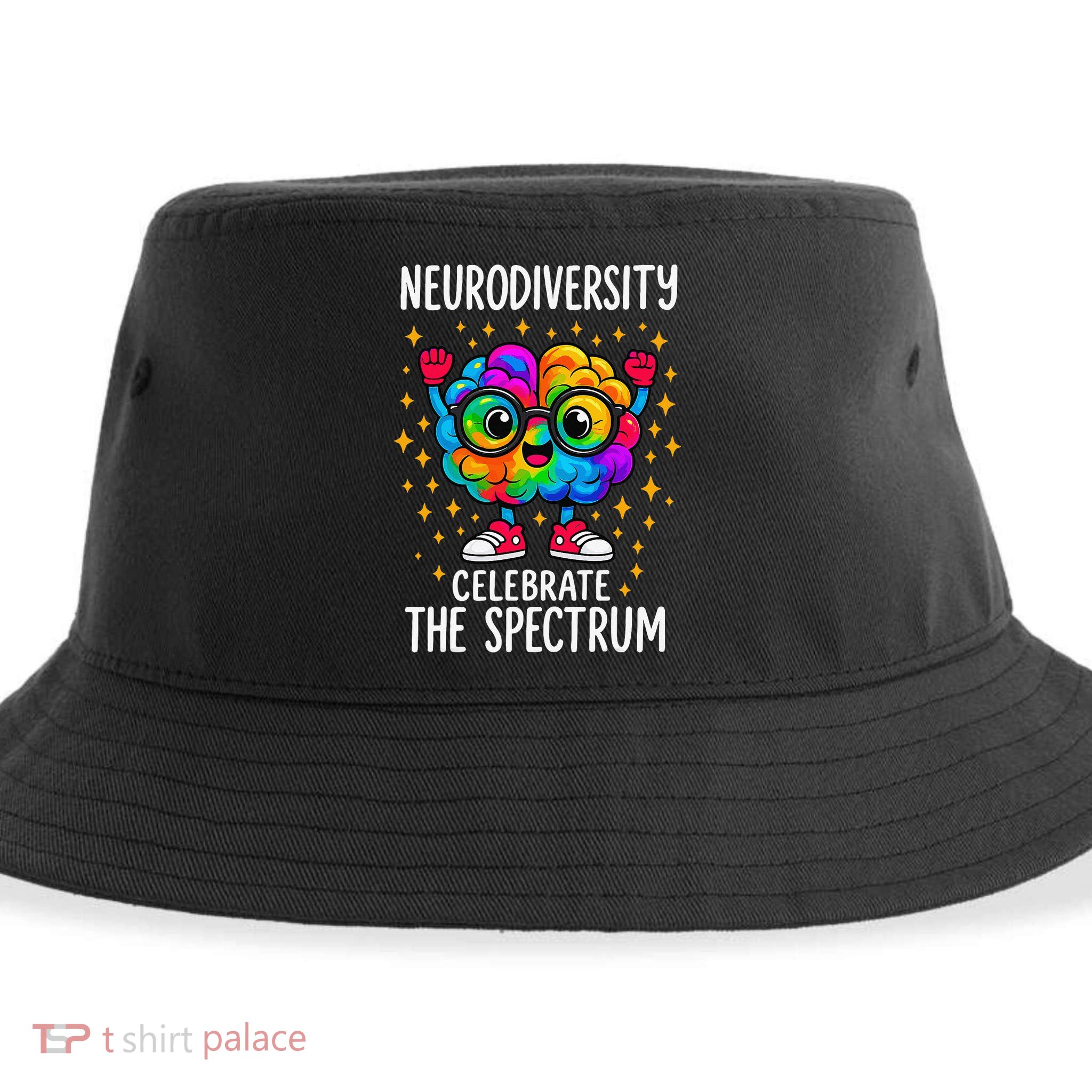 Autism Awareness Neurodiversity Celebrate The Spectrum Sustainable Bucket Hat