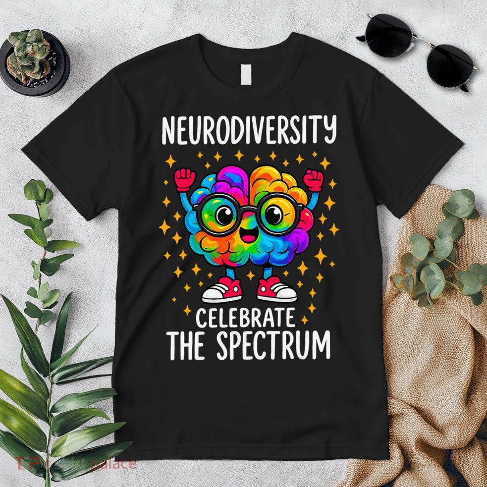 Autism Awareness Neurodiversity Celebrate The Spectrum Premium T-Shirt