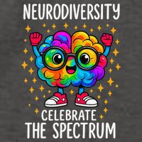 Autism Awareness Neurodiversity Celebrate The Spectrum Vector Backpack