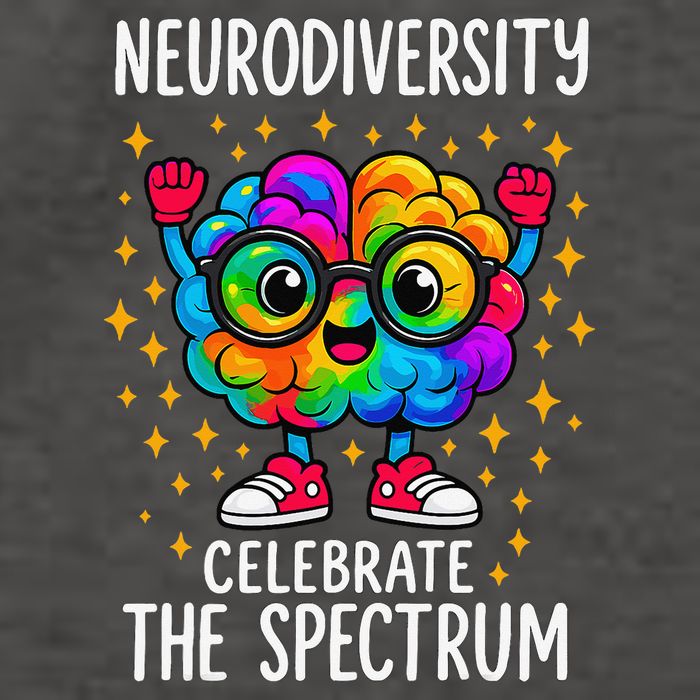 Autism Awareness Neurodiversity Celebrate The Spectrum Vector Backpack