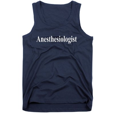 Anesthesiologist Tank Top