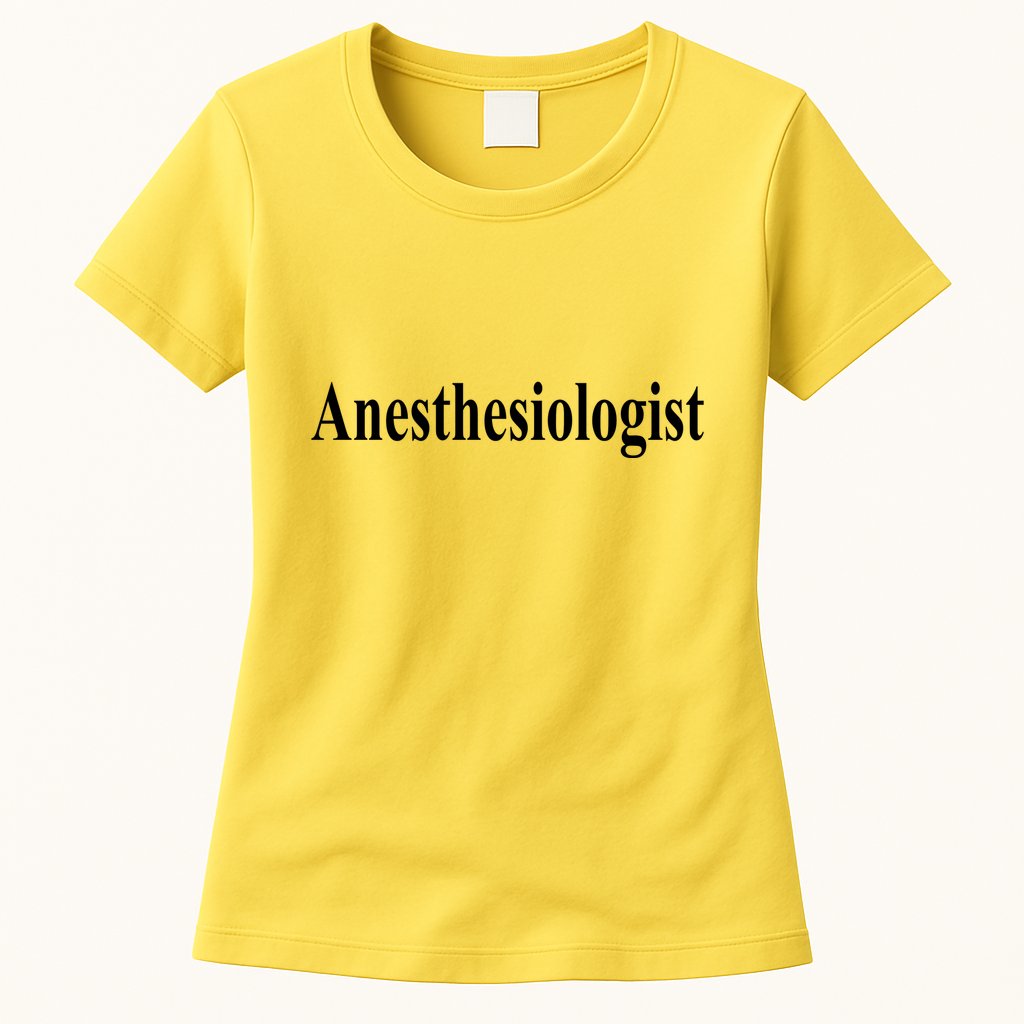 Anesthesiologist Womens T-Shirt
