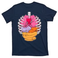 Aanatomicat Cat Chest Skeleton T-Shirt