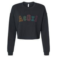 Alert And Oriented A&Ox1 Alert Oriented To Person Nursing Cropped Pullover Crew