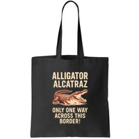 Alligator Alcatraz One Way Across This Border Bag