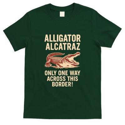 Alligator Alcatraz One Way Across This Border T-Shirt