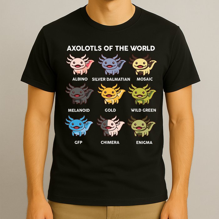 Axolotl Axolotl Of World Kids T-Shirt
