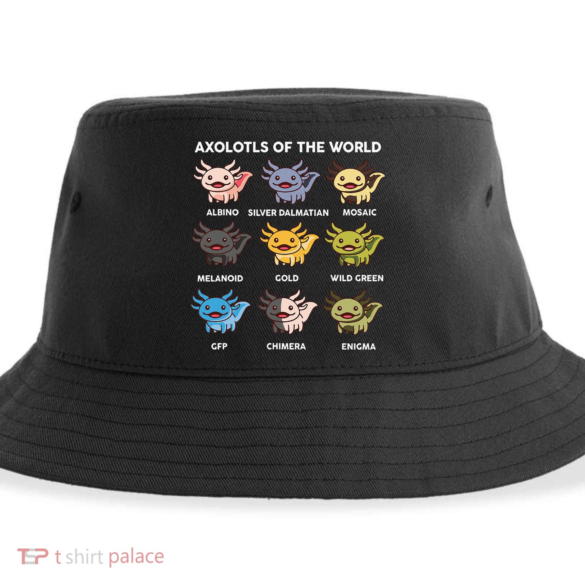 Axolotl Axolotl Of World Kids Sustainable Bucket Hat
