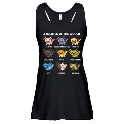 Axolotl Axolotl Of World Kids Ladies Essential Flowy Tank