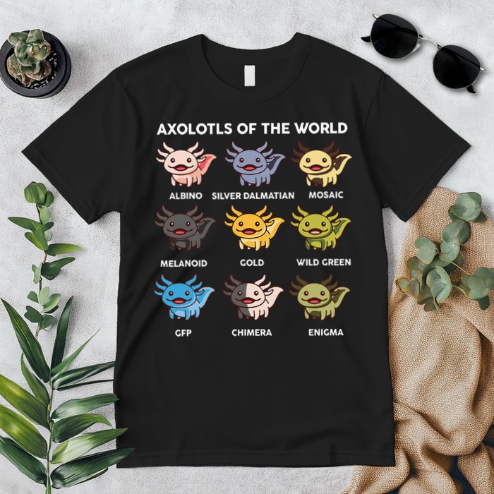 Axolotl Axolotl Of World Kids Premium T-Shirt