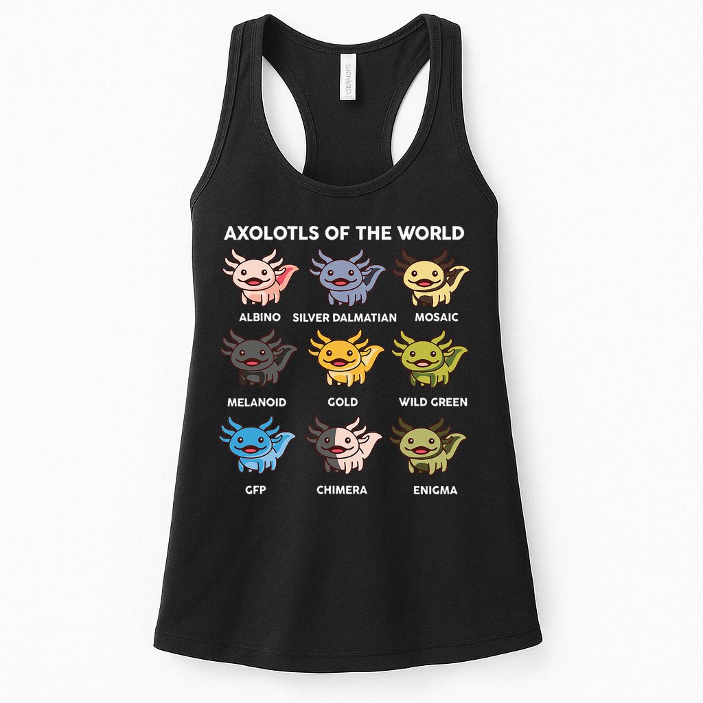Axolotl Axolotl Of World Kids Womens Tank Top