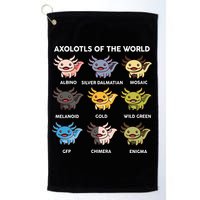 Axolotl Axolotl Of World Kids Golf Towel