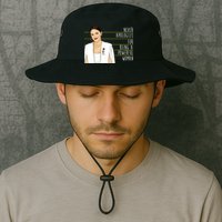 AOC Alexandria Ocasio Cortez Powerful Woman Quote Bucket Hat