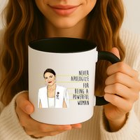 AOC Alexandria Ocasio Cortez Powerful Woman Quote Mug
