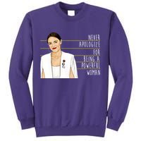 AOC Alexandria Ocasio Cortez Powerful Woman Quote Sweatshirt