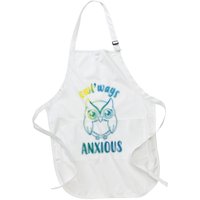 Always Anxious Owl Funny Apron