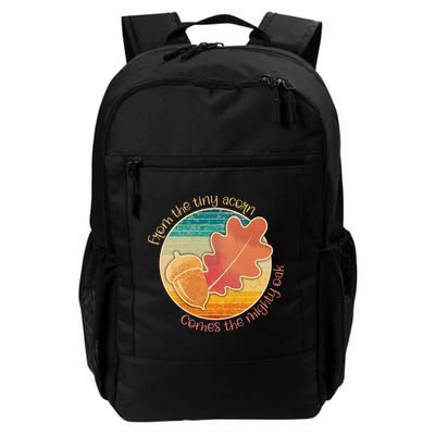 Acorn And Oak Leaf For Nature Lovers Daily Commute Backpack