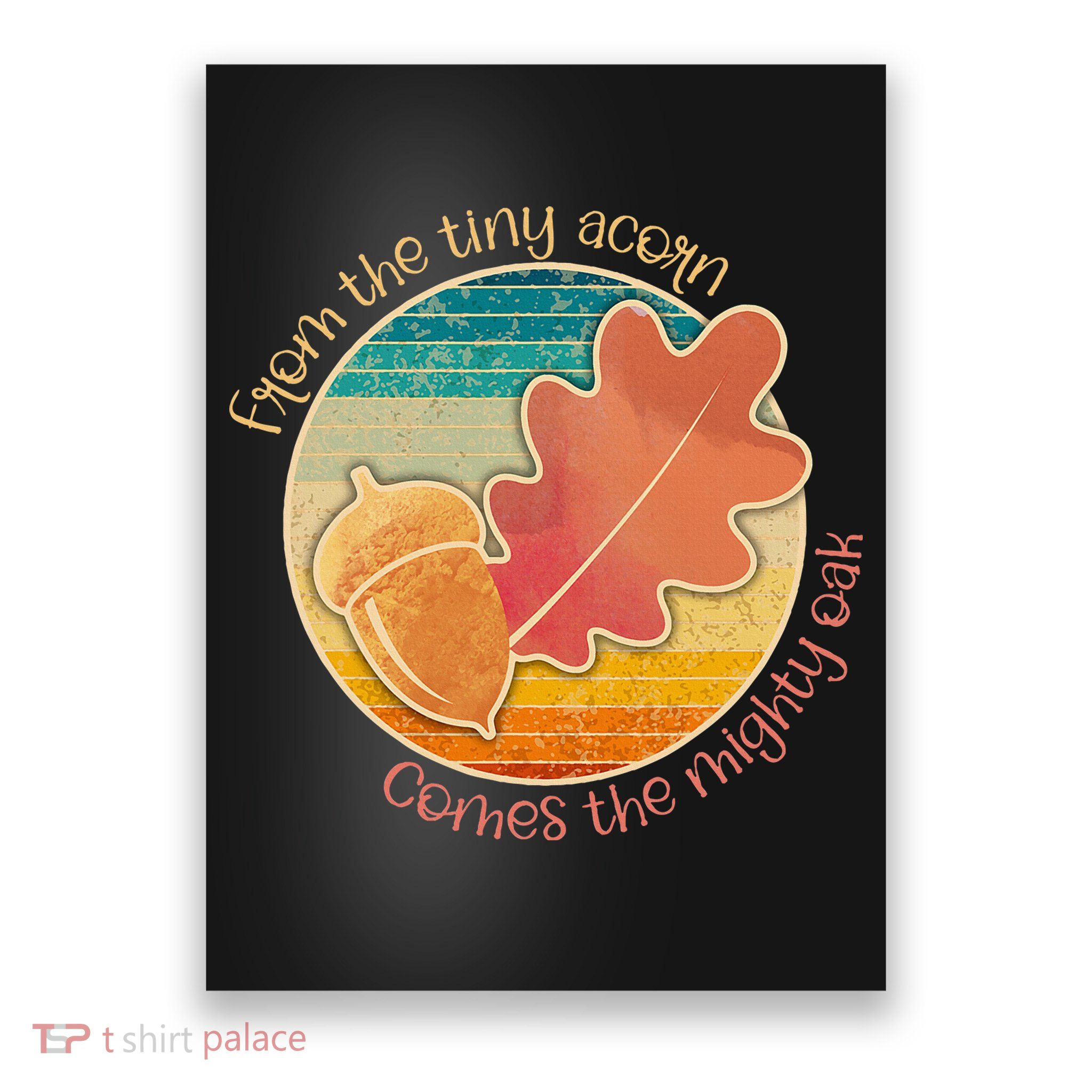 Acorn And Oak Leaf For Nature Lovers Poster