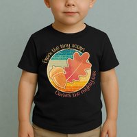 Acorn And Oak Leaf For Nature Lovers Toddler T-Shirt