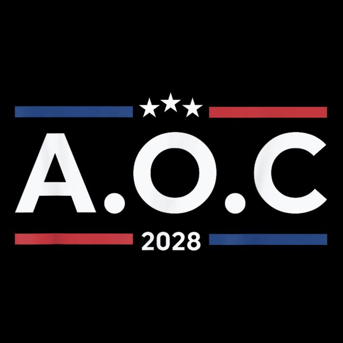 AOC Alexandria Ocasio Cortez 2028 For President Election Drawstring Bag