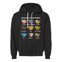 Axolotl-  Axolotl Of World  Garment-Dyed Fleece Hoodie