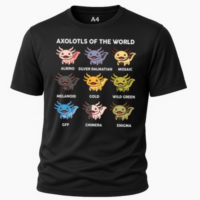 Axolotl-  Axolotl Of World  Performance Shirt