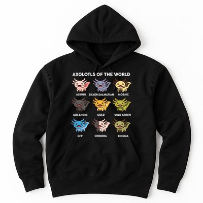 Axolotl-  Axolotl Of World  Hoodie