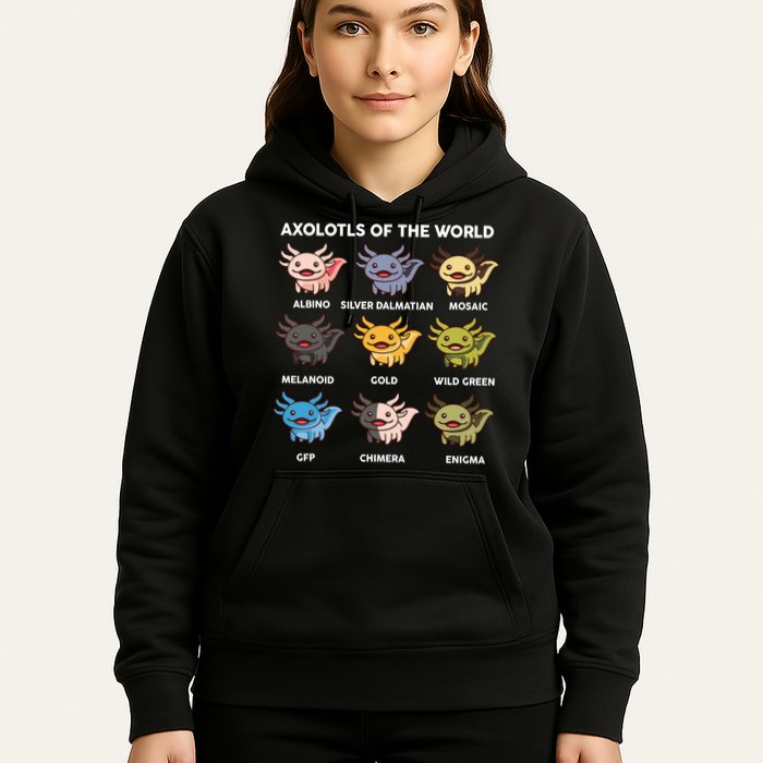 Axolotl-  Axolotl Of World  Hoodie