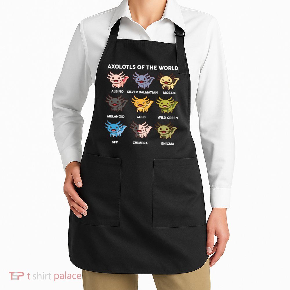 Axolotl-  Axolotl Of World  Apron