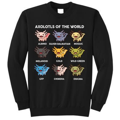 Axolotl-  Axolotl Of World  Sweatshirt