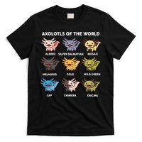 Axolotl-  Axolotl Of World  T-Shirt