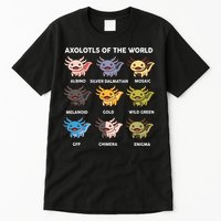 Axolotl-  Axolotl Of World  Tall T-Shirt